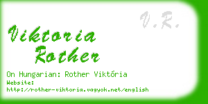 viktoria rother business card